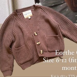 SOLD VIA IG - EORTHE CARDIGAN